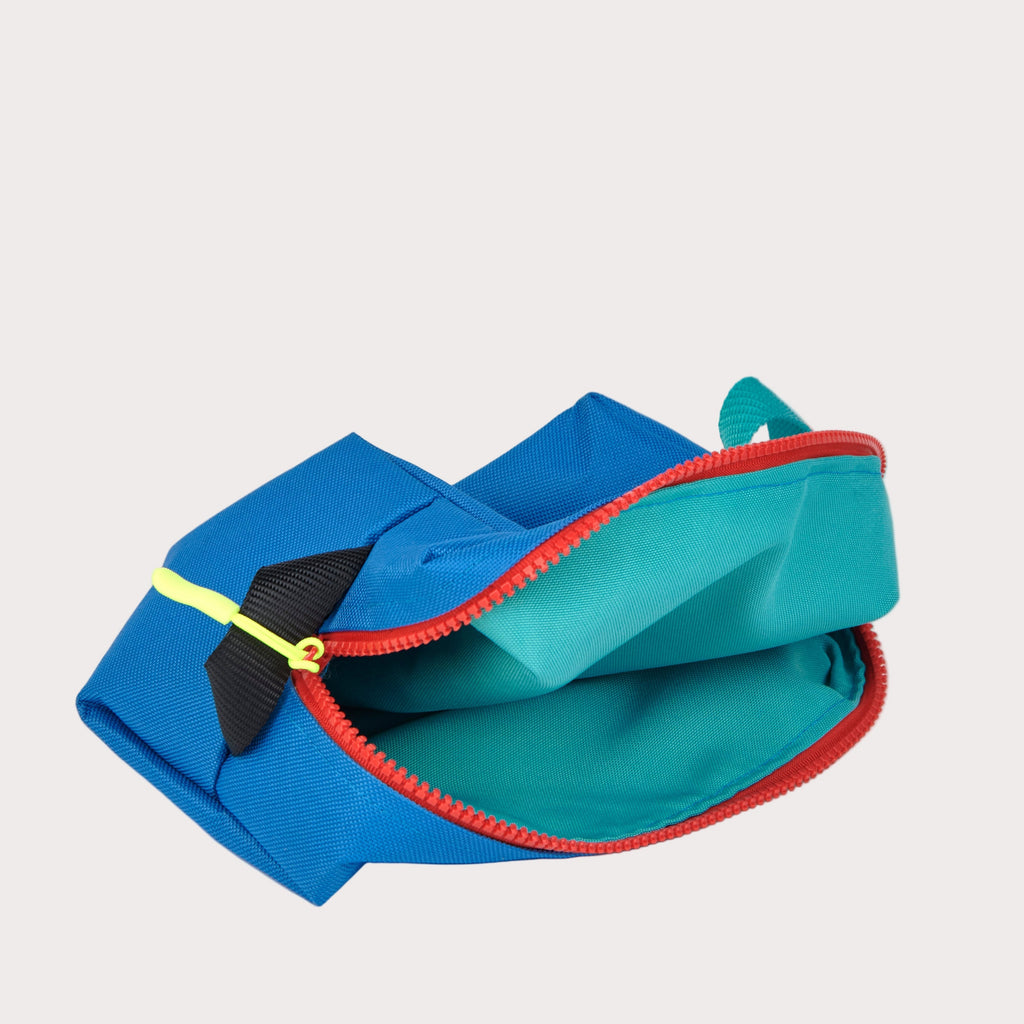 Water Resistant Blue Toiletry Bag